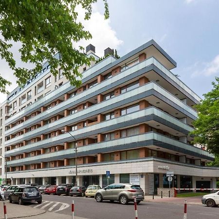 Modern Apartment With Pool Near Golden Terraces 华沙 外观 照片