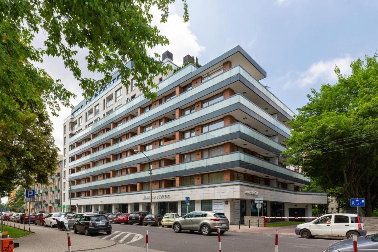 Modern Apartment With Pool Near Golden Terraces 华沙 外观 照片