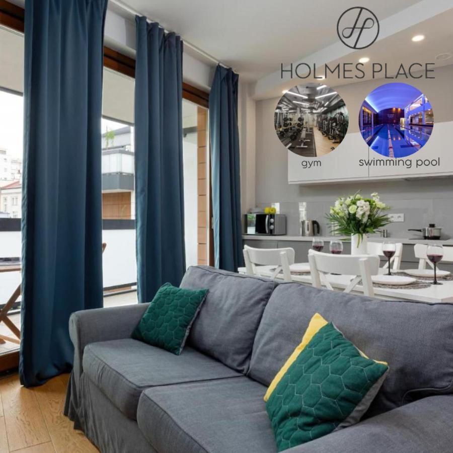 Modern Apartment With Pool Near Golden Terraces 华沙 外观 照片